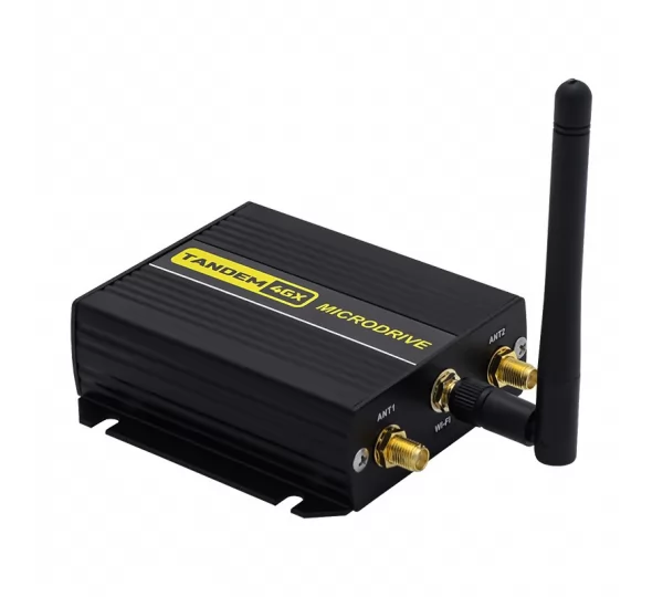 Автомобильный роутер MicroDrive Tandem-4GX-51 (cat.4, 2-sim, 100Mb/s)