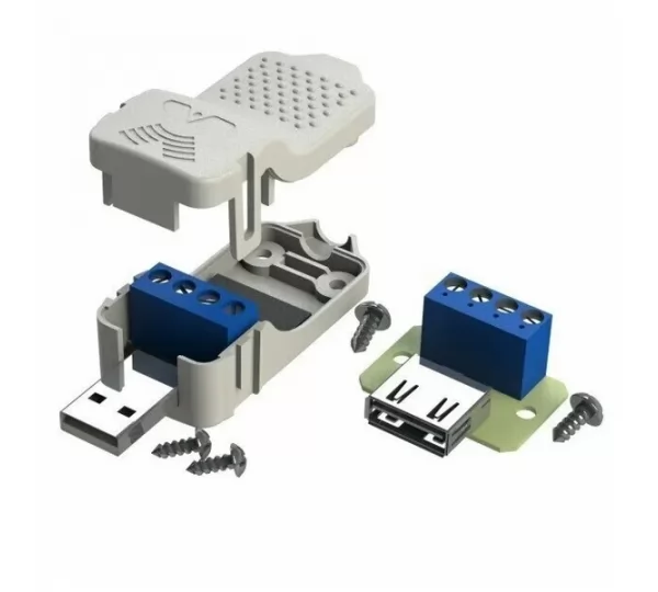 Кабель удлинитель USB Антэкс  5м для боксовых антенн и гермобоксов, черный