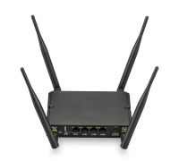 LTE роутер Kroks Rt-Cse m6-G (cat.6, 2-SIM, 1GB/S) разъемы F 