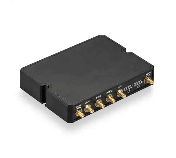 LTE роутер Kroks Rt-Cse m12-G (cat.12, 2-SIM, 1GB/S) разъемы SMA