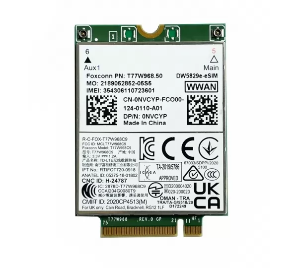 Модем Foxconn T77W968 DW5829e-eSIM (OEM)