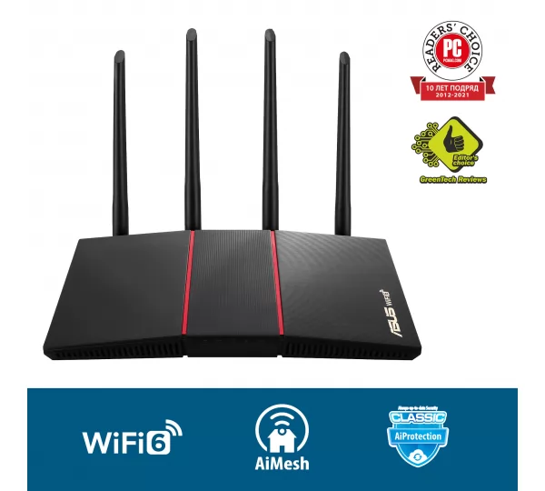 Wi-Fi роутер Asus RT-AX55