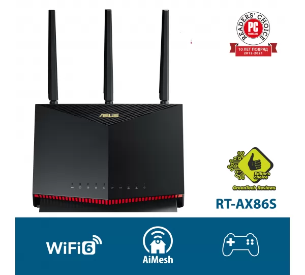 Wi-Fi роутер Asus RT-AX86S