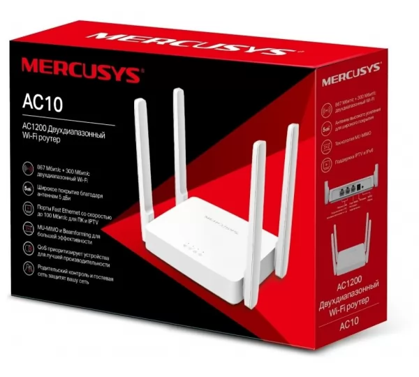 Wi-Fi роутер Mercusys AC10
