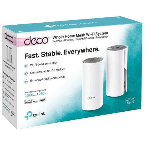 Wi-Fi Mesh система TP-Link Deco E4 (2-pack)