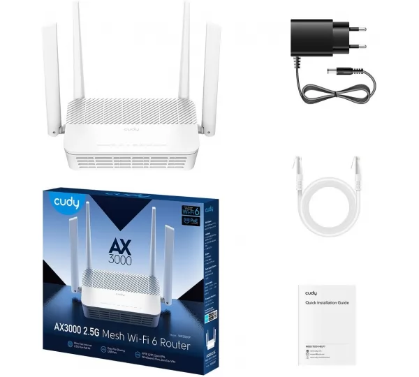 Wi-Fi роутер Cudy WR3000P