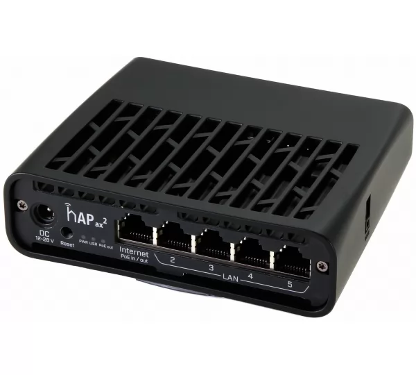 Wi-Fi роутер MikroTik hAP ax2 (C52iG-5HaxD2HaxD-TC)