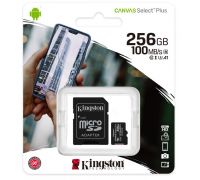 Карта памяти microSD 256Gb Kingston Canvas Select Plus (SDCS2/256GB)