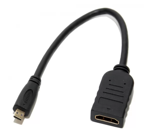 Переходник microHDMI - HDMI 5bites BC-HDM2AF