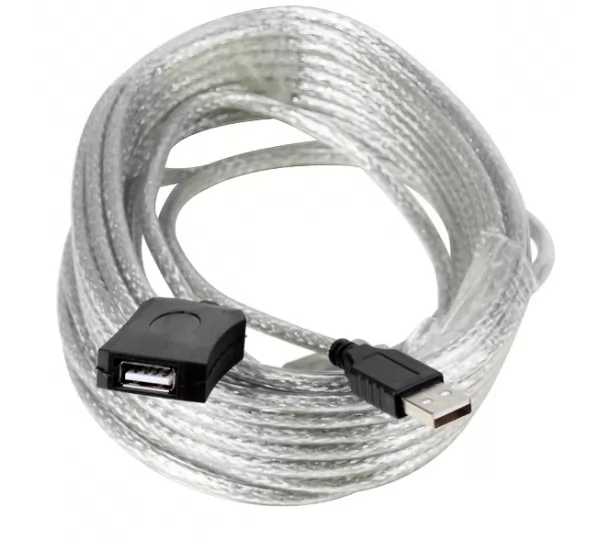 Кабель удлинитель активный USB 2.0 Aopen ACU823-10m 10м