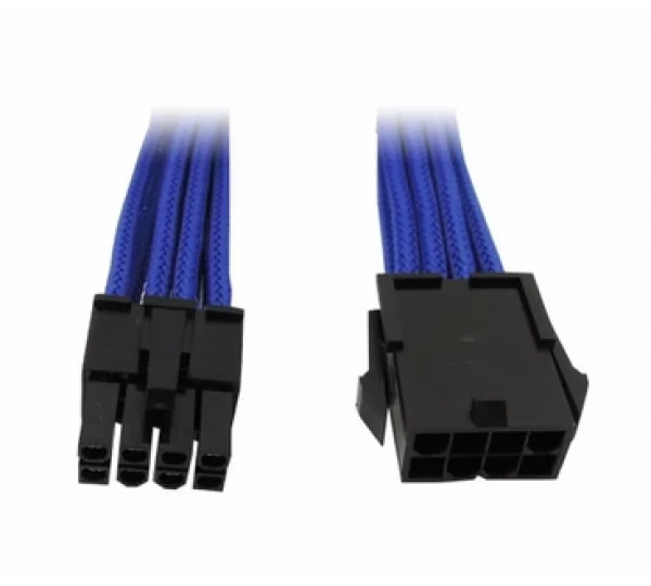 Удлинитель GELID 8-pin EPS, 30см, индивидуальная оплетка, синий CA-8P-03 для процессора