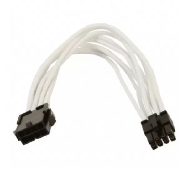 Удлинитель GELID 8-pin EPS, 30см, индивидуальная оплетка, белый CA-8P-02 для процессора