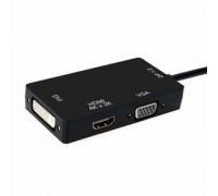 Переходник Mini DisplayPort (M)  ->HDMI / DVI / VGA Orient C320B