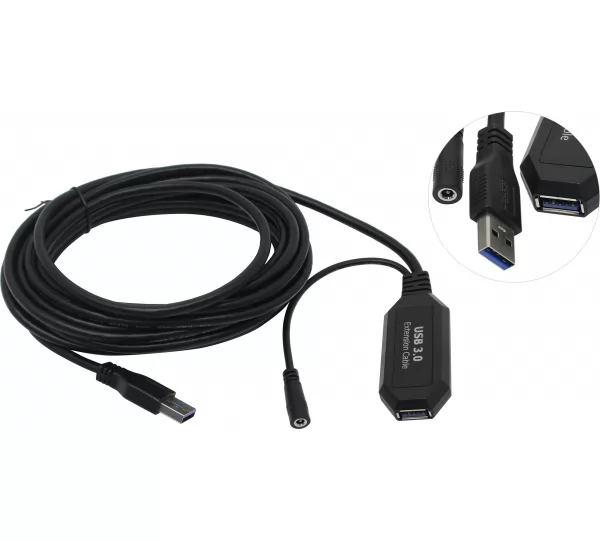 Кабель удлинитель активный(с усилителем) USB 3.0 20м