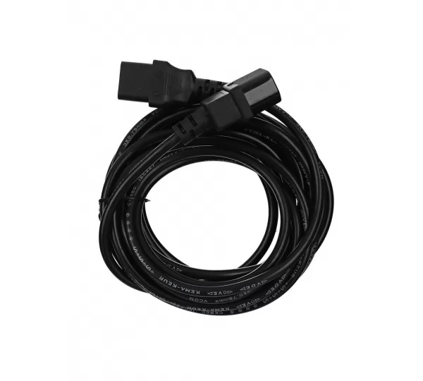 Кабель питания C13-C14 VCOM CE001-CU0.75-5M, 5 метров