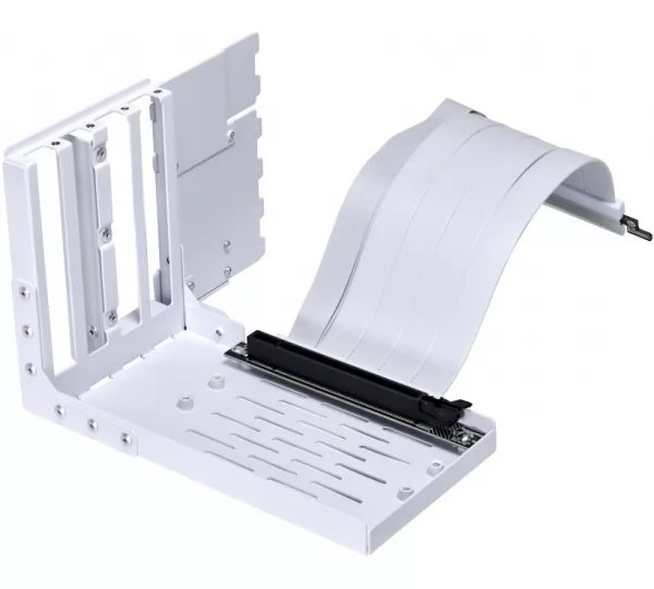 Кабель удлинитель PCI-E 4.0 Lian Li крепление с райзер-кабелем, White (G89.VG4-4-V2W.R0)