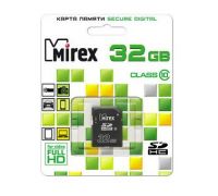 Карта памяти SD 32GB Mirex SDHC Class 10