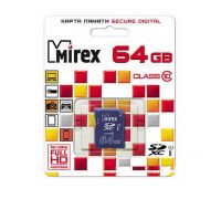 Карта памяти SD 64Gb Mirex SDXC Class 10 UHS-I