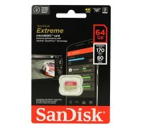 Карта памяти microSD 128GB SanDisk Extreme SDSQXAA-128G-GN6MN (190/90 MB/s)