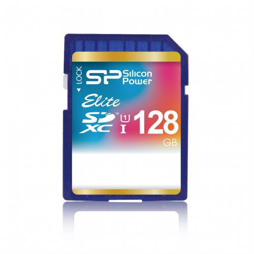 Карта памяти SD 128Gb Silicon Power SP128GBSDXAU1V10