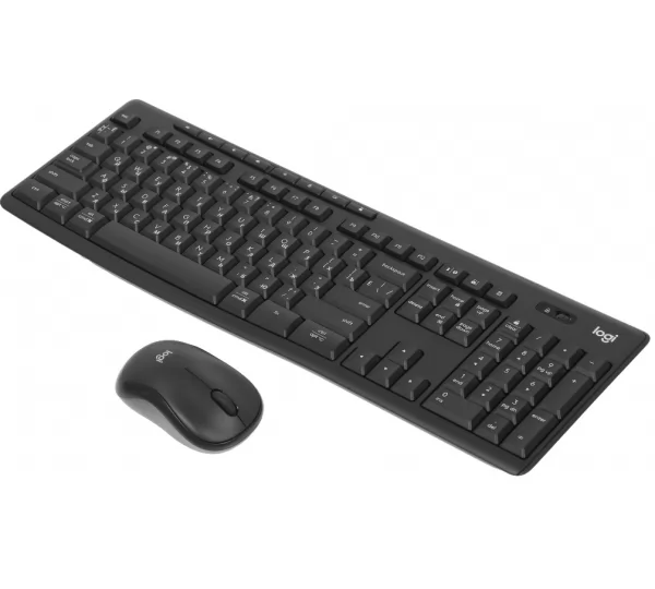 Комплект клавиатура + мышь Logitech MK370 Black