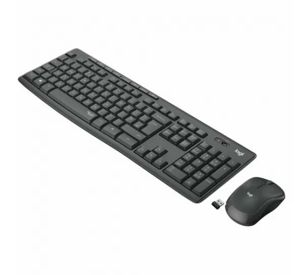 Комплект клавиатура + мышь Logitech MK295 Silent Black