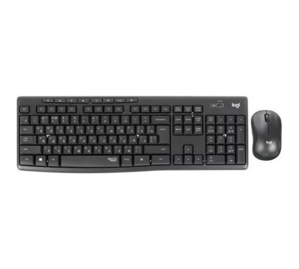 Комплект клавиатура + мышь Logitech MK295 Silent Black