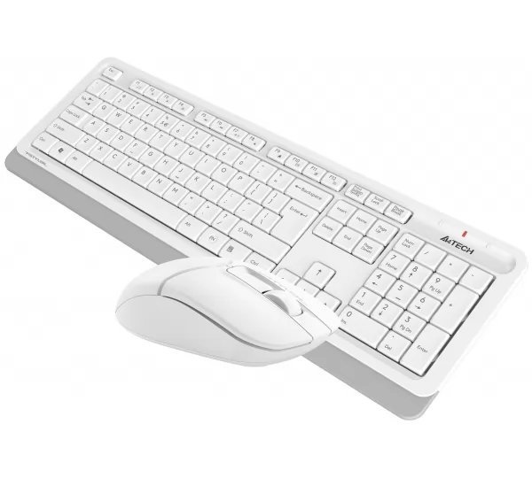 Комплект клавиатура + мышь A4Tech Fstyler FG1012 White