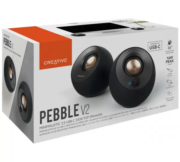 Колонки Creative Pebble V2 MF1695 Black