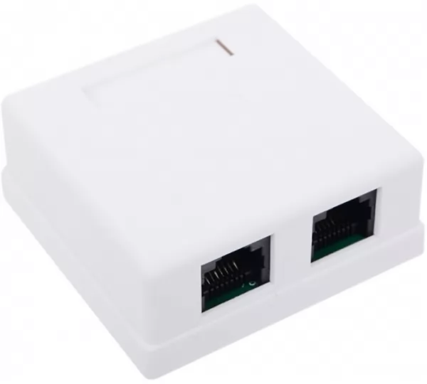 Розетка RJ-45 кат.5e Двойная