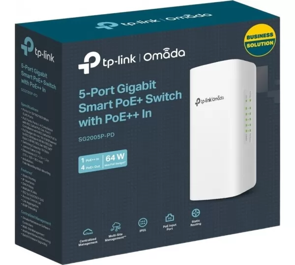 Коммутатор TP-LINK SG2005P-PD