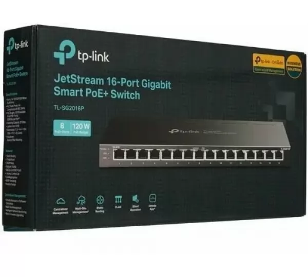 Коммутатор TP-Link TL-SG2016P