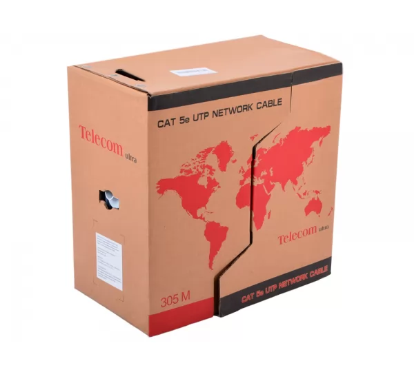 Кабель Telecom Ultra TUS44048E кат.5e 305м, UTP (CCA)