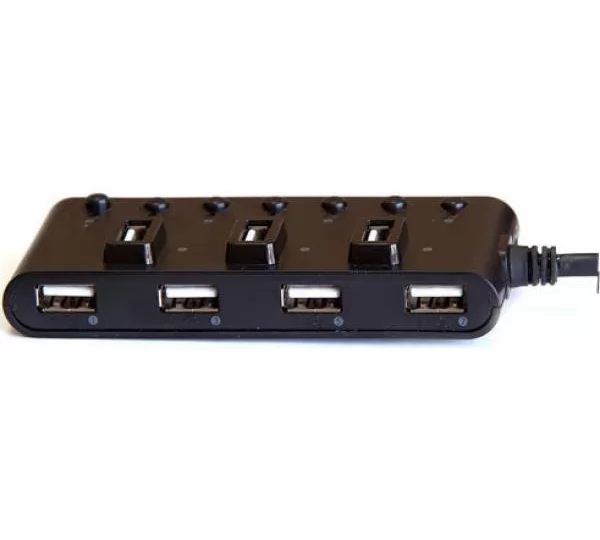Концентратор 7xUSB2.0 GINZZU GR-487UB