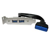 Планка портов USB 3.0*2 Espada ebrt-2usb3low Low Profile