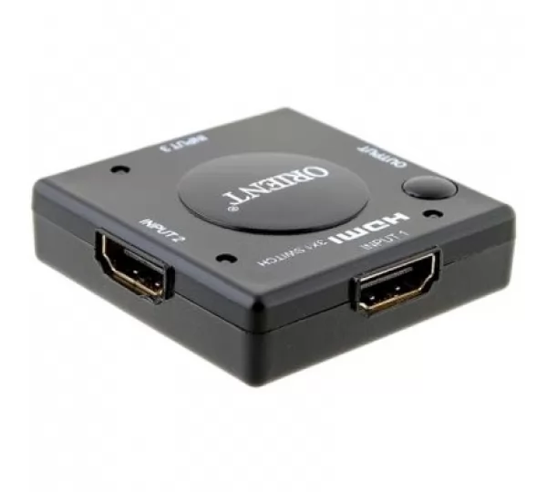 Переключатель HDMI 3-1 Orient HS0301l+