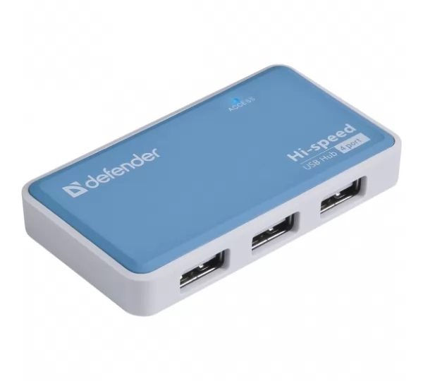 Концентратор USB2.0 DEFENDER QUADRO