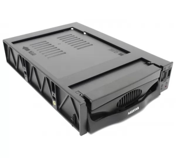 Сменный бокс (mobil rack) AgeStar SR3P-SW-2F-BK