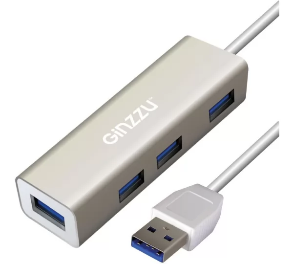 Концентратор USB 3.0 Ginzzu GR-517UB