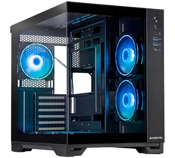 Корпус CHIEFTEC VISIO Black
