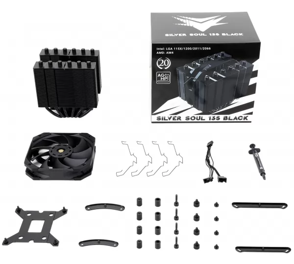 Кулер для процессора Thermalright Silver Soul 135 Black