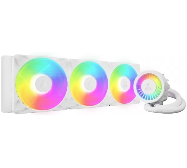 Водяное охлаждение ARCTIC Liquid Freezer III-420 PRO A-RGB White (ACFRE00189A)