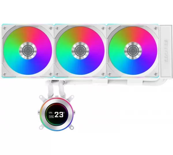 Водяное охлаждение Lian Li HydroShift II LCD-C 360R White (G89.GHS2LCD36RW.R0)
