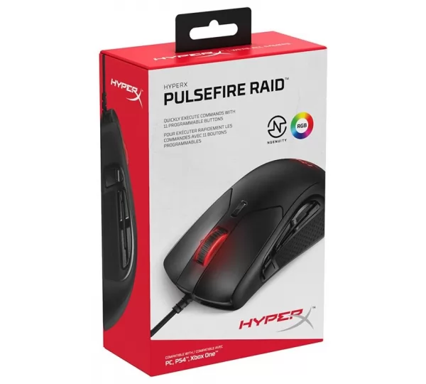Мышь Kingston HyperX Pulsefire Raid Black
