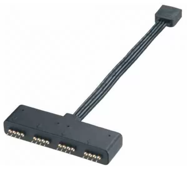 Переходник разьема RGB Akasa AK-CBLD02-10BK