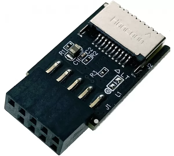 Переходник с мат. платы 10pin - USB type E Espada E10fE