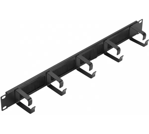 Кабельный органайзер LANMASTER LAN-ORG/BPMR-1U c щеточным вводом