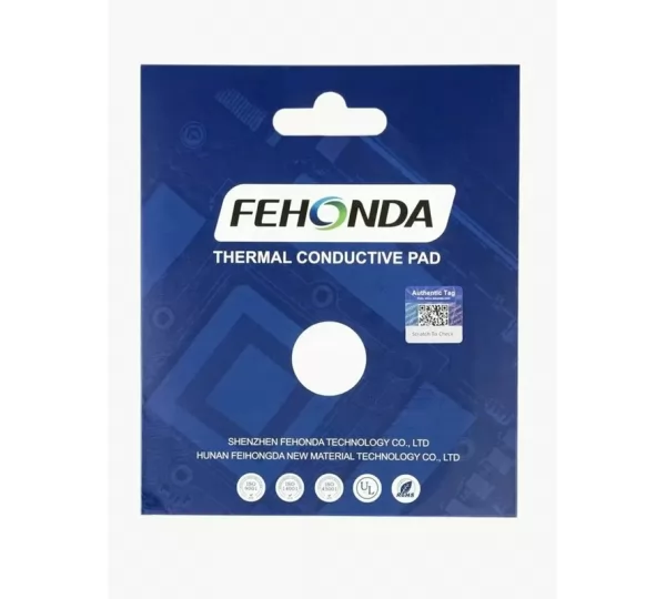 Термопаста с фазовым переходом FEHONDA Thermal Phase Change Pad PCM8550 8.5W (80x80x0.2мм)
