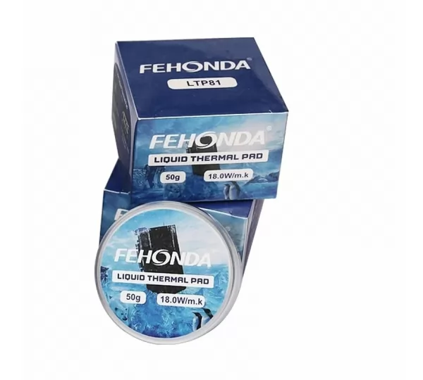 Жидкая термопрокладка FEHONDA LTP81 Liquid Thermal Pad 18W 50 грамм