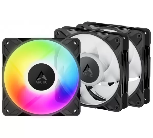 Вентилятор 120 ARCTIC P12 Pro A-RGB 3-pack (ACFAN00310A)